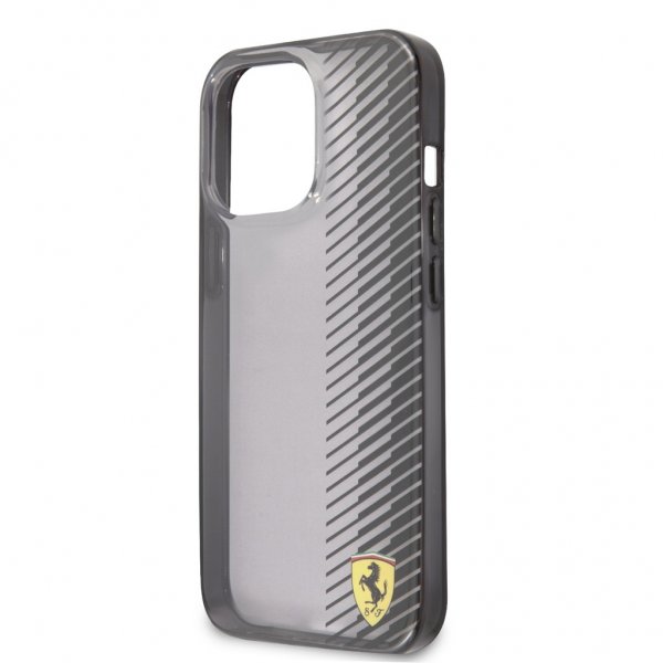 Ferrari iPhone 13 Pro Max Skal Gradient Print Logo Svart