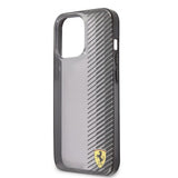Ferrari iPhone 13 Pro Max Skal Gradient Print Logo Svart