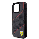 Ferrari iPhone 15 Pro Max Skal Perforerad Svart