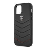 BMW iPhone 12 Pro Max Skal Off Track Quilted Svart