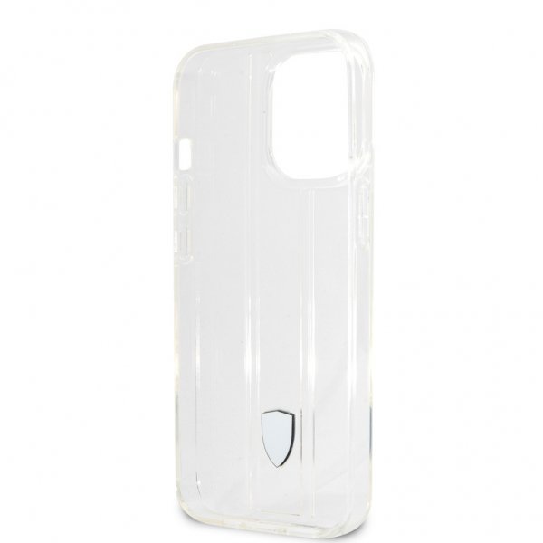 Ferrari iPhone 13 Pro Skal 3D Stripes Transparent