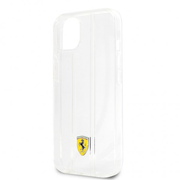 Ferrari iPhone 13 Skal 3D Stripes Transparent