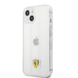 Ferrari iPhone 13 Mini Skal 3D Stripes Transparent
