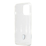 Ferrari iPhone 13 Pro Max Skal 3D Stripes Transparent