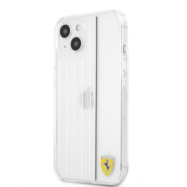 Ferrari iPhone 13 Skal 3D Lines Svart Transparent