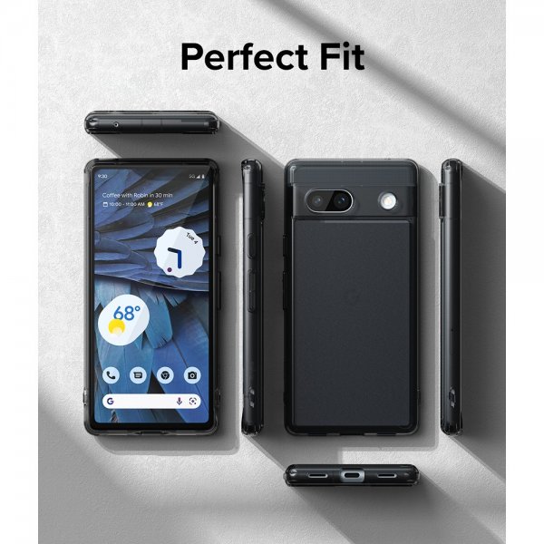 Ringke Google Pixel 7a Skal Fusion Matte Smoke Black