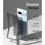 Ringke Google Pixel 7a Skal Fusion Matte Smoke Black