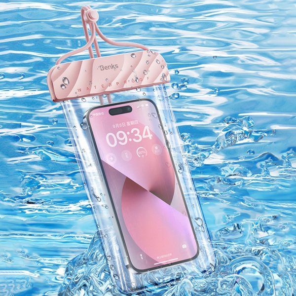Benks Fodral med Strap Vattentålig Rosa