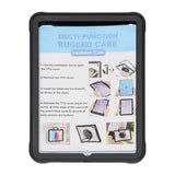 iPad 10.2 (gen 7/8/9) Skal med Stativ Svart