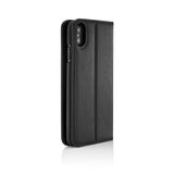 Pipetto iPhone X/Xs Fodral med Löstagbart Skal Magnetic Folio Svart