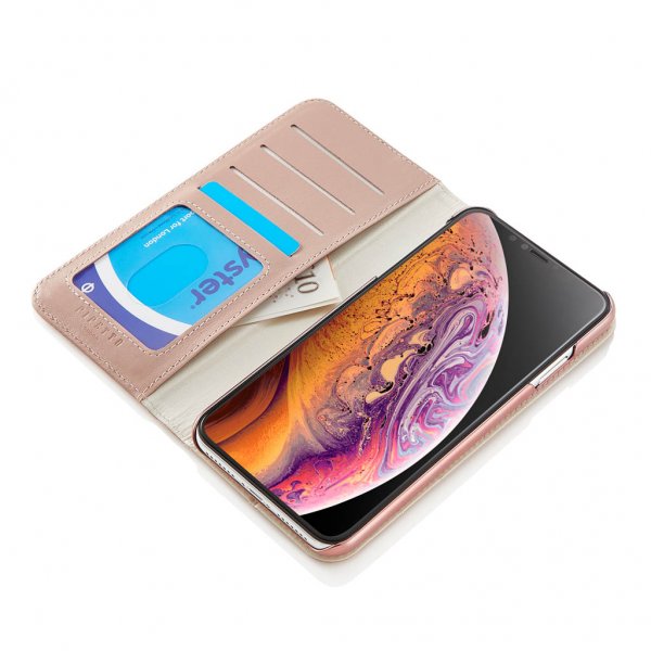 Pipetto iPhone Xs Max Fodral Magnetic Folio Marinblå