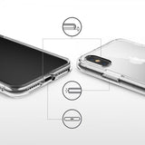 Ringke iPhone X/Xs Skal Fusion Clear