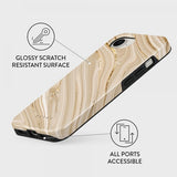 Burga iPhone 16e/iPhone 17e Skal Tough MagSafe Full Glam