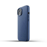 Mujjo iPhone 13 Skal Full Leather Case Svart