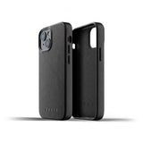 Mujjo iPhone 13 Mini Skal Full Leather Case Svart