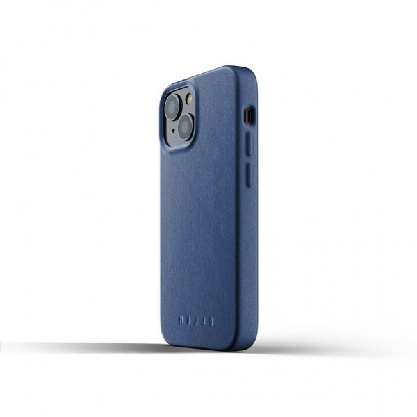 Mujjo iPhone 13 Mini Skal Full Leather Case Svart