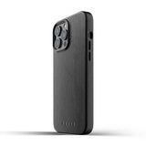 Mujjo iPhone 13 Pro Max Skal Full Leather Case Monaco Blue