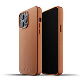 Mujjo iPhone 13 Pro Max Skal Full Leather Case Tan