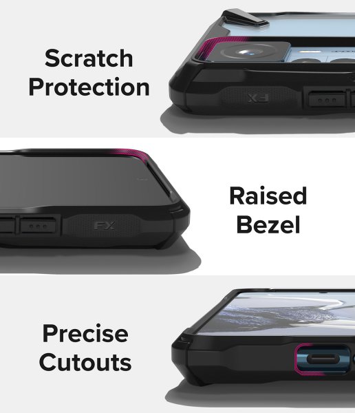 Ringke Xiaomi 12T/12T Pro Skal Fusion X Svart