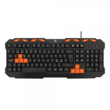 Deltaco Gaming DK110 Gaming Tangentbord Svart