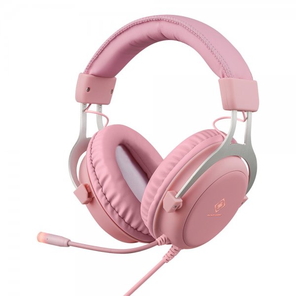 Deltaco Gaming PH85 Stereo Gamingheadset Rosa