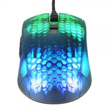 Deltaco Gaming DM310 Gaming Mus Semitransparent RGB Svart