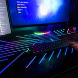 Deltaco Gaming DT420 Gamingbord med RGB