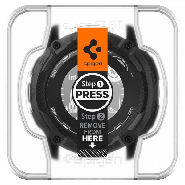 Spigen Garmin Instinct 2X Solar Skärmskydd GLAS.tR EZ Fit 2-pack