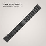 Fixed Garmin QuickFit 26mm Armband Titanium Strap Svart