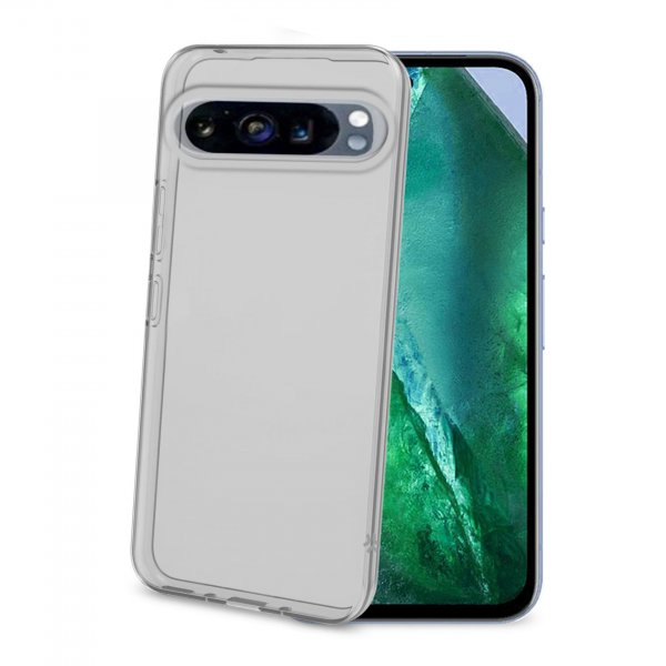 Celly Google Pixel 9/Pixel 9 Pro Skal GELSKIN Transparent