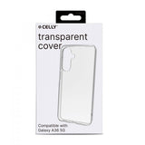 Celly Samsung Galaxy A36 Skal GELSKIN Transparent