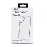 Celly iPhone 17 Skal GELSKIN Transparent