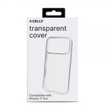 Celly iPhone 17 Pro Skal GELSKIN Transparent