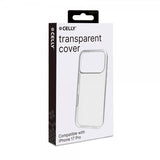 Celly iPhone 17 Pro Skal GELSKIN Transparent