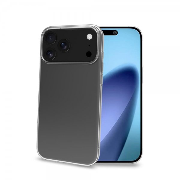 Celly iPhone 17 Pro Max Skal GELSKIN Transparent