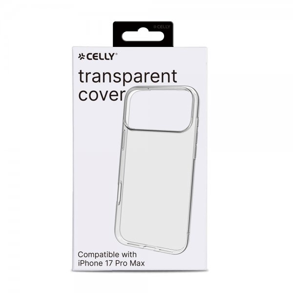 Celly iPhone 17 Pro Max Skal GELSKIN Transparent