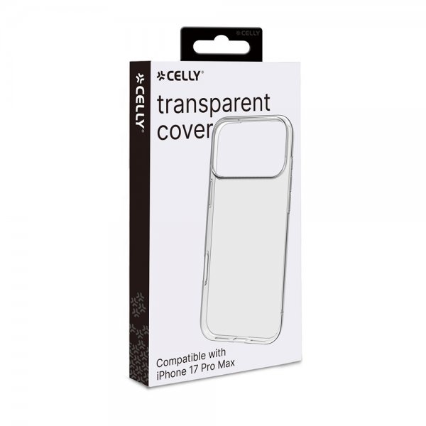 Celly iPhone 17 Pro Max Skal GELSKIN Transparent