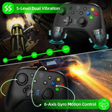 EasySMX Bayard 9124 Switch/Android/PC Programmable Wireless Gamepad Svart