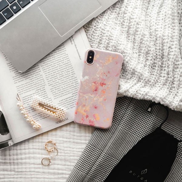 Burga iPhone 16e/iPhone 17e Skal Tough MagSafe Golden Coral