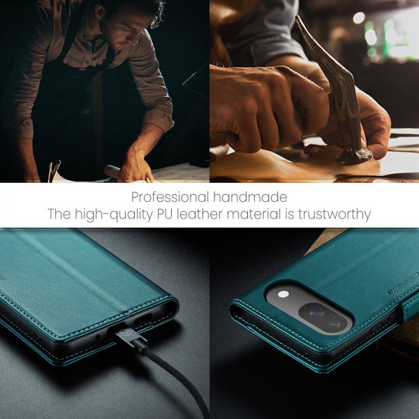 CaseMe Google Pixel 9/9 Pro/Pixel 10/10 Pro Fodral 023 Series Grön