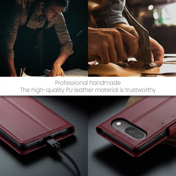 CaseMe Google Pixel 9/9 Pro/Pixel 10/10 Pro Fodral 023 Series Röd