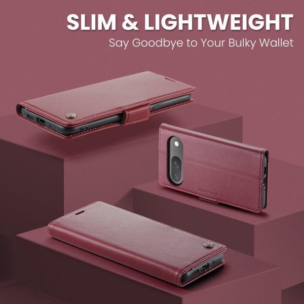 CaseMe Google Pixel 9/9 Pro/Pixel 10/10 Pro Fodral 023 Series Röd