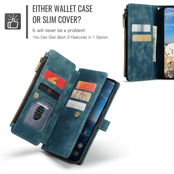 CaseMe Google Pixel 9/9 Pro/Pixel 10/10 Pro Fodral C30 Series Blå