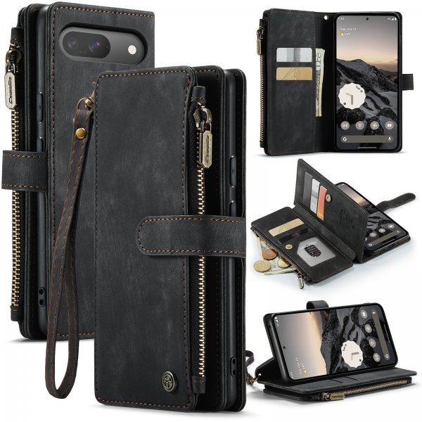 CaseMe Google Pixel 9/9 Pro/Pixel 10/10 Pro Fodral C30 Series Svart