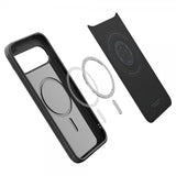 Spigen Google Pixel 10/Pixel 10 Pro Skal Liquid Air MagFit Matte Black