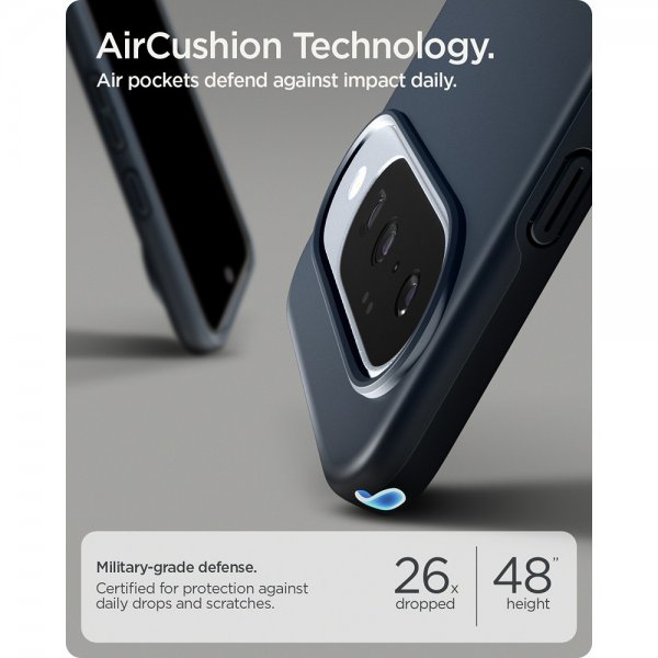 Spigen Google Pixel 10/Pixel 10 Pro Skal Thin Fit MagFit Metal Slate