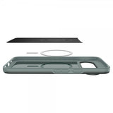 Spigen Google Pixel 10/Pixel 10 Pro Skal Thin Fit MagFit Sage Green