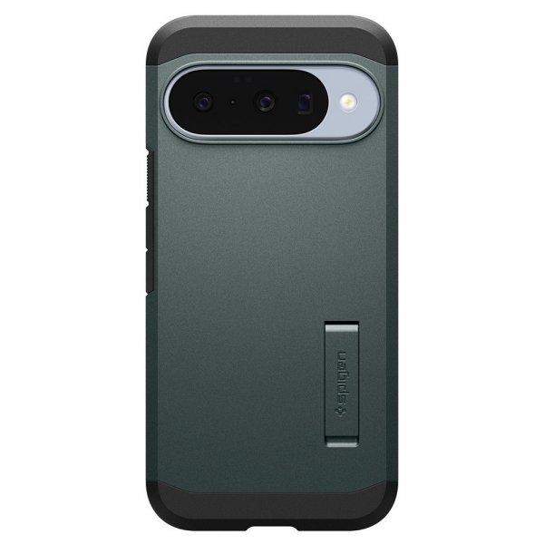 Spigen Google Pixel 10/Pixel 10 Pro Skal Tough Armor MagFit Abyss Green