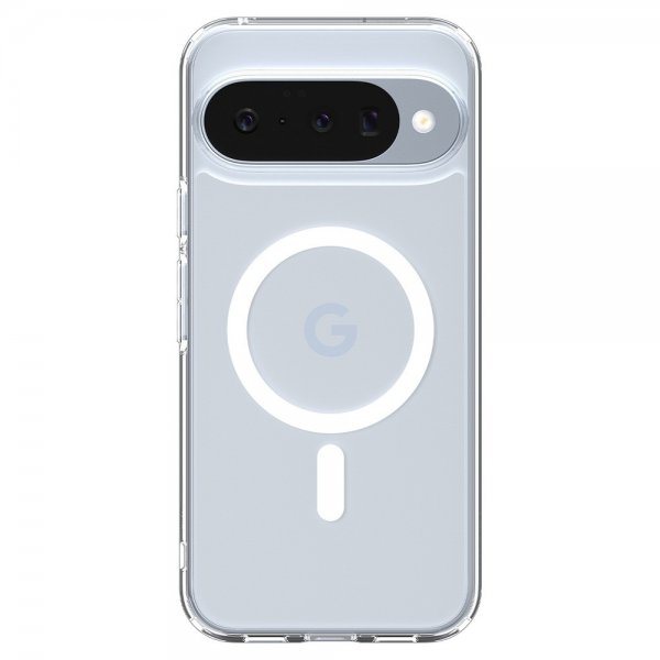 Spigen Google Pixel 10/Pixel 10 Pro Skal Ultra Hybrid MagFit Clear White