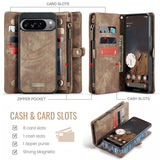 CaseMe Google Pixel 10 Pro XL Fodral 008 Series Löstagbart Skal Brun